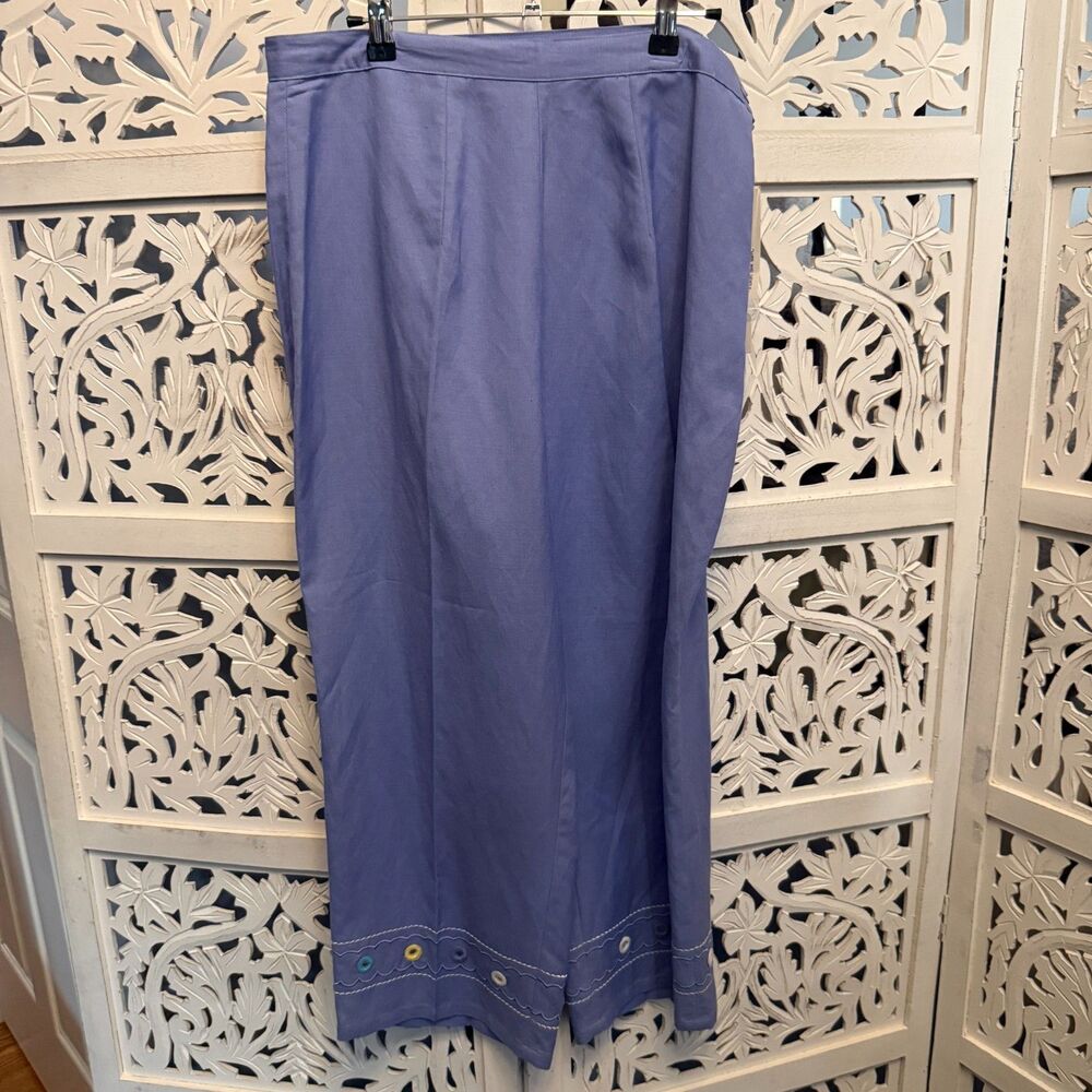 Light Blue Poetic wide legged Pants New With Tags Size 16